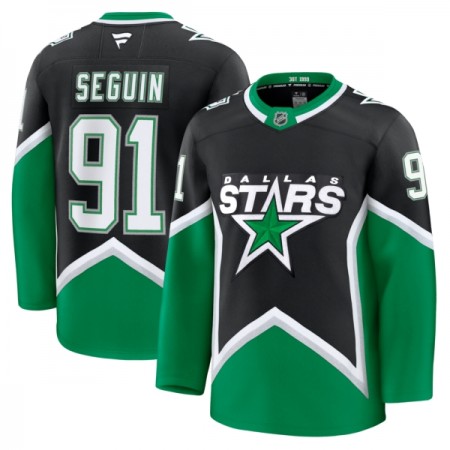 Miesten NHL Dallas Stars Pelipaita 2025-26 Fanatics Premium Tyler Seguin Alternate Musta Miesten NHL Dallas Stars Pelipaita 2025-26 Fanatics Premium Tyler Seguin Alternate Musta